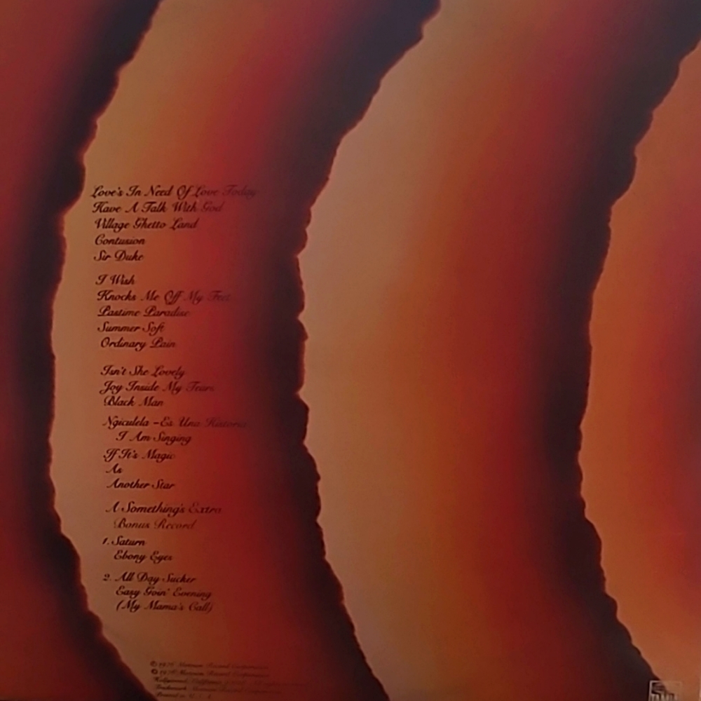 Stevie Wonder vinyl records